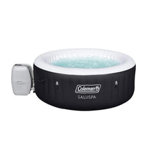 Coleman SaluSpa 4-Person Inflatable Hot Tub with 120 AirJets Black