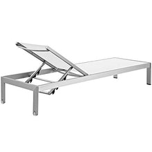 Shore Outdoor Patio Chaise Lounge Set - Sleek Design, Aluminum Frame, Clear Wheels, Non-Marking Foot Caps - 4 Chairs Included