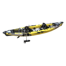 Waimea Bay Rigid Inflatables Strikeforce 2 Seater Inflatable Fishing Kayak Multicolor