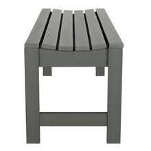 Highwood Lehigh Picnic Garden Bench, 5 feet, Coastal Teak