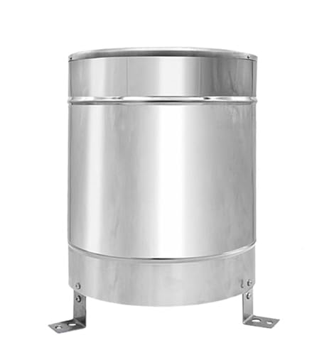 NURII Stainless Steel Rainfall Sensor, Precipitation Double Tipping Bucket Weather Station, Transmitters Rain, Rains Gauge(0.5MM-RS485)