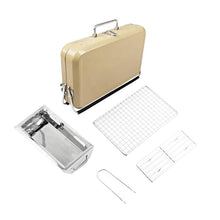 Portable Mini Oven Home Outdoor Camping Barbecue Rack Box Portable Charcoal Barbecue Oven