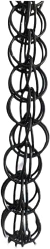 OGMOYT Ring Rain Chain Downpipe, Aluminium Patio Garden Rain Collector Chain for Homestay Villa