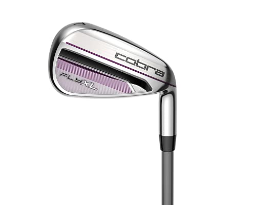 Cobra Golf 2021 Fly XL Complete Set Cart Bag Silver-Plum