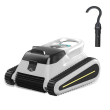 YIPOCKY Pool Vacuum for Inground Pools, Powerful Suction Pool Cleaners for Inground Pools, Cordless Robotic Pool Cleaners with Wall Climbing Function for Above Ground Pool Up to 2050 Sq.ft