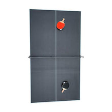 Hathaway Excalibur 6-ft Air Hockey Table with Table Tennis Top Driftwood Black