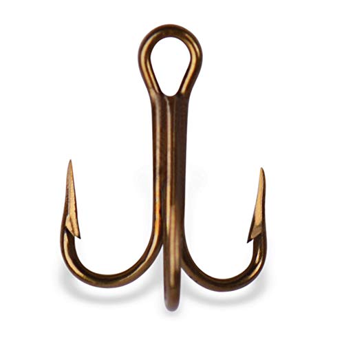 Mustad Treble O'Shaughnessy Hook 1000 Pack Bronze Size 7/0