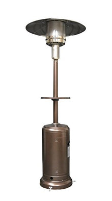 Outdoor Patio Heater Propane Heater with Adjustable Table (Bronze)