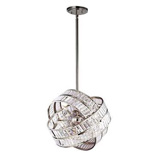Zeev Lighting CD10072-8-PN UNA Chandelier, Nickel