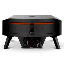 Cozze® 17 Inch Pizza Oven Gas Black Edition with Rotating Pizza Stone Diameter 43 cm - 600°C, Pizza in 2 Minutes
