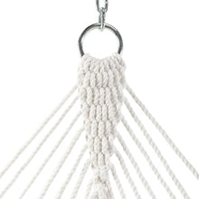 Hatteras Hammocks Light Green Soft Weave Hammock with Free Extension Chains & Tree Hooks, Accommodates 2 People, 450 LB Weight Capacity, 13 ft. x 55 in.