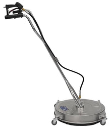Sealey 24" Pressure Washer Surface Cleaner with Dual Handle, 4 Wheels & Rotating Spray Bar - Stainless Steel – PWAK24