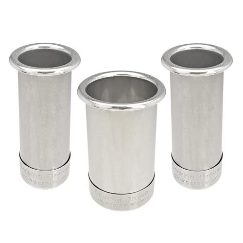 ALADDINLUX Upgrade Parts for Docking Drawer 0290-00532CB Cabinet Drawer Canister Insert Capped - Stainless