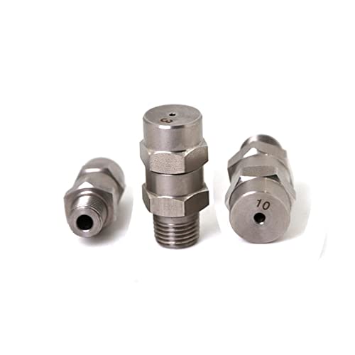 PIGENE Adjustable Small Submersible Pump BBG Full Cone Nozzle,Industrial Solid Full Cone Water Spray Nozzle,Surface Treatment Full Cone Spray Nozzle (Color : 3of8)