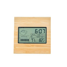 YWMLFZ Weather Clock Creative Multi-Function Temperature Hygrometer Weather Bedroom Baby Room Seat