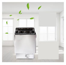 POGHDBXA Sauna Accessories, Sauna Heater, Sweat Stove with Internal and External Control, Commercial Stainless Steel Dry for Home Use, Small Machine for, Hotel, SPA(3k)