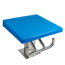 HJGJYWLQ Stainless Steel Diving Starting Block, One Step Diving Board with Anti-Slip Platform for Swim Competitions and Training, Pool Jumping Platform for Indoor and Outdoor Use Standard