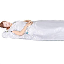 TZLGMDER Oxford Sauna Blanket Cord Blanket for Weight Loss and Anti-ageing Shaping Heated Slimming Blanket Silver