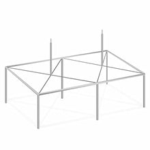 TentandTable 20' x 40' High Peak Canopy Tent Frame Silver