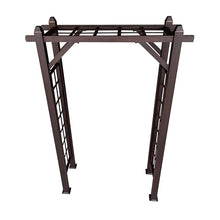 Oakland Living Bronze Modern Aluminum Garden Arbor Arch
