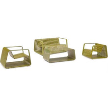 JOSOGO Courtyard Balcony Sofa, Park Aluminum Table and Chair Combination Coffee Table, Outdoor Terrace Leisure Chair(A6)