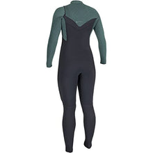 O'Neill Wetsuits Womens Blueprint Chest Zip Full Wetsuit Black/Bristol 8