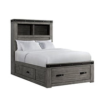 Picket House Furnishings Montauk Twin Platform Storage Bed Black