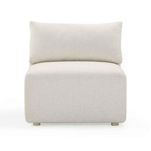 TOV Furniture Hangover Cream Modular Outdoor Armless Chair