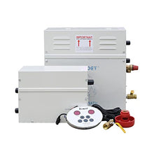 Sauna Steam Generator 3KW-18KW Steam Generator Sauna Steam Bath Machine for Home Sauna Room SPA Fumigation Machine with Digital Controller Sauna Accessories (Color : 9kw) (18kw)