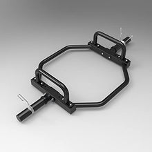 VEITEOX FTY Hex Trap Barbell Bar - High Hexagon Deadlift & Squat Bar
