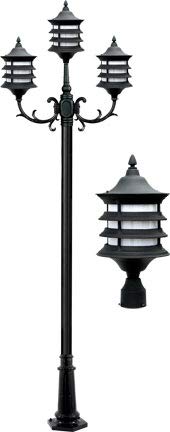 DABMAR LIGHTING INC GM1806-B Post Fixture, Stephanie