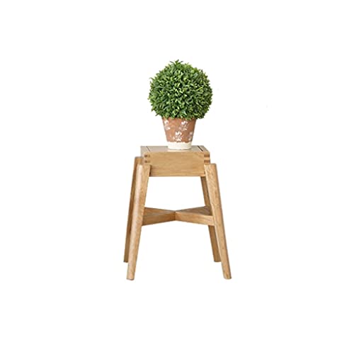 YYBOES Plant Pedestal Stand Wooden Vase Base Indoor Flower Pot Stand Flower Pot Display Stand Living Room Teapot Plant Display Stand High Plant Stand Pedestal Stands for Display