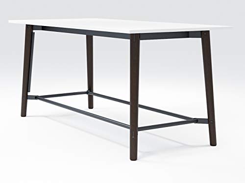 Olio Designs Della Rectangle Bistro Table, 42" x 90", Umber