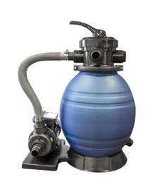 IJOWEEN 12-Inch Above Ground Swimming Pool Sand Filter System for Rx Clear