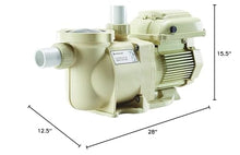 Pentair SuperFlo VS Variable Speed Pool Pump 1.5 HP - Tan