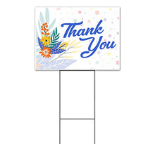 TampaPrinting Thank You Yard Sign 18" x 24" with Metal Step Stake