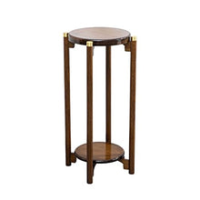 YYBOES Plant Pedestal Stand Bamboo Shelf Floor Shelf Indoor Flower Pot Rack Living Room Flower Terrace Balcony Potted Plant Base Pedestal Stands for Display