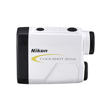 Nikon Coolshot 20i GII Golf Laser Slope Rangefinder White with Yellow Trim