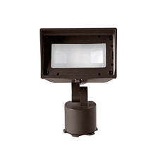 WAC Landscape Lighting, Wall Wash Light LED 12V with Adjustable Beam Angle and Integral Brightness Control 2700K in Bronze