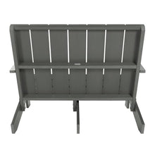 Highwood Italica Modern Adirondack 4pc Patio Set, Coastal Teak