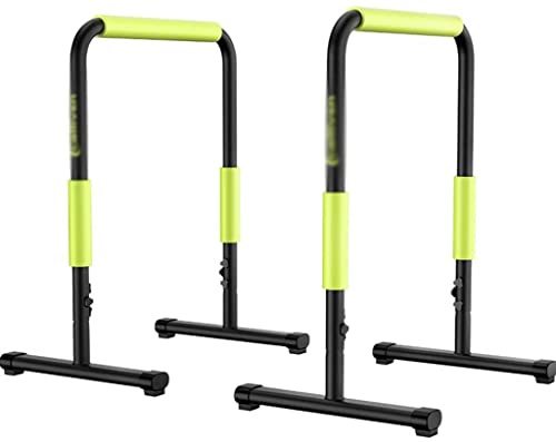 CSDM.AI Portable Dip Station Fitness Parallel Bar Workout Pull Up Dip Stand