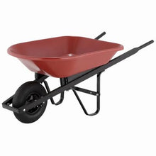 AMES Wheelbarrow Poly Tray 4 Cu. Ft. Red