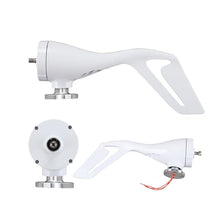 4000W 24V Wind Turbines Generator Kit With Solar Light & Hybrid Controller | Automatic Yaw System | Nylon Fiber Blades | 50m/s Wind Resistance | Off-Grid Power Solution For Home/Farm/Cabin