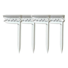 Whoasyst 4Pcs Windproof Towel Clip Beach Mat Holder Picnics Blanket Rack Towels Sand Beach Anchors Stakes Windproof