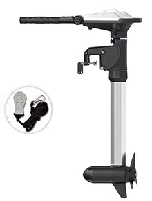 PARKHO HASWING Electric Trolling Motor 24V 5 HP 24 Inch Shaft Transom Mount