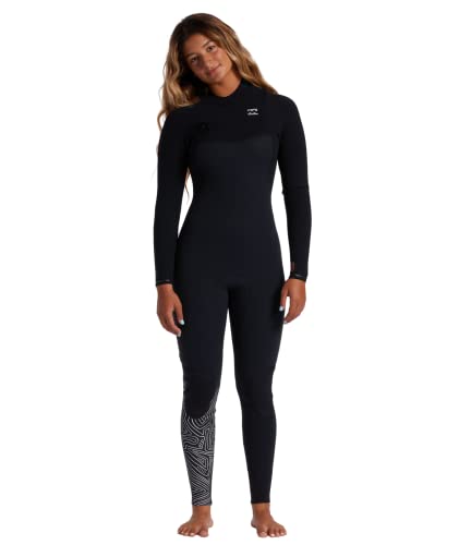 Billabong Womens 3/2mm Furnace Comp Chest Zip Fullsuit - Midnight Trails
