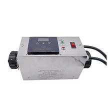 Induction Heater, Heater Pool 3KW Electric Water Adjustable Thermostat Suitable For Swimming Spa Hot Home Outdoor School for Rusty Screw