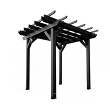 highwood Bodhi Made in America 8 x 8 Pergola, Black