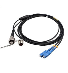 LIUDONGX Singlemode TPU Armored Bridge for Outdoors, 60-120m, 2 cores, ODC-LC SC FC, 5mm, 80m, 100m70m, SM 2C, Male Female Patch Cord, 2 Fibers(120m, ODC Round-SC)