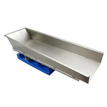 INTSUPERMAI Electromagnetic Vibrating Power Feeder Machine Granular Vibratory Feeder Vibrator Shaking Conveyor with Hopper Tray and Controller